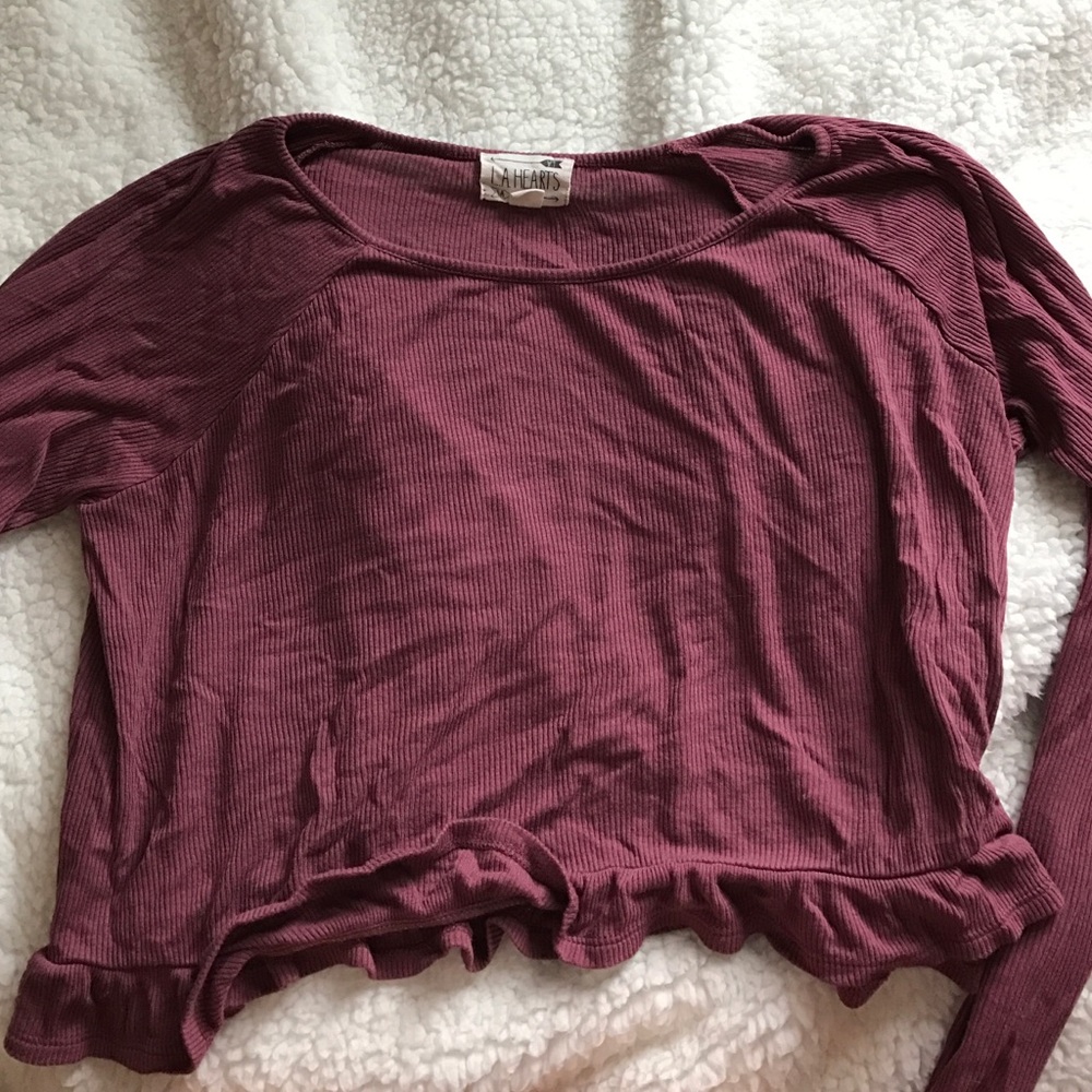 PAC sun Maroon thermal long sleeve - Picture 3 of 3